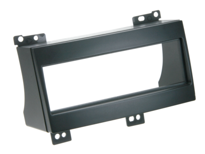 1-DIN Paneel Kia Cee'd (ED) / Pro Cee'd (ED) - Zwart