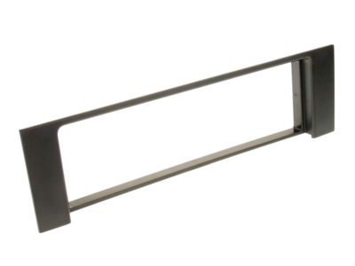1-DIN Paneel Audi A4 B6 (8E) /Audi A4 B7 (8E) 11/2004 - 02/2009 - Zwart