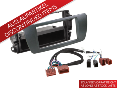 2-DIN Paneel met compartiment Seat Ibiza galway grijs