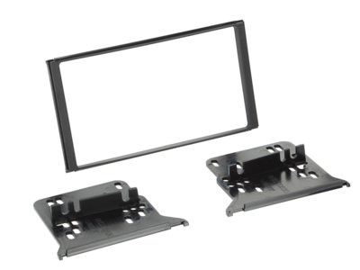 2-DIN Paneel Kia Sorento (JC (JC) 2006-2009 - Zwart