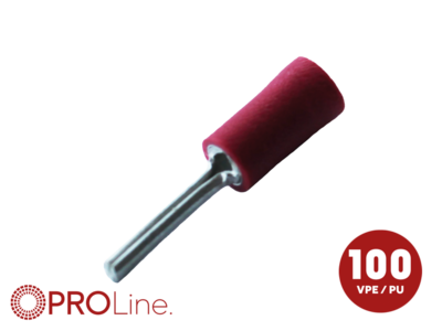 Kabelschoen 0.5x1.5 rood (100stuks) ACV PROLine