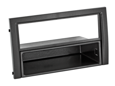 2-DIN Paneel Skoda Fabia (6Y) 07/2004-12/2007 - zwart