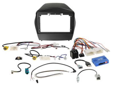 ACV - 2-DIN inbouwkit voor 9-inch radio Hyundai Tucson SWI/antenne/USB Pro - artikel 691143-94-1-7