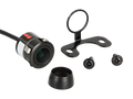 Achteruitrij Camera mini zwart NTSC met beeldlijnen en spiegelfunctie