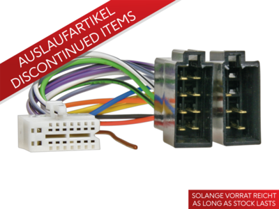 Radio Aansluitkabel -> ISO CLARION 16 PINS 718R/728R/828R/AX