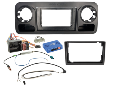2-DIN inbouwkit voor 10-inch radio Mercedes Sprinter (W907/W910) – afbeelding 1