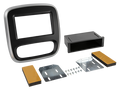 2-DIN Paneel Opel - Renault - Fiat - Nissan - Zwart/zilver