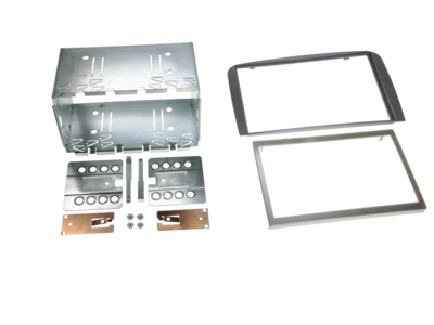 2-DIN Paneel Alfa Romeo 147 (Typ 937) / GT (Typ 937) 2001-2011 - Antraciet