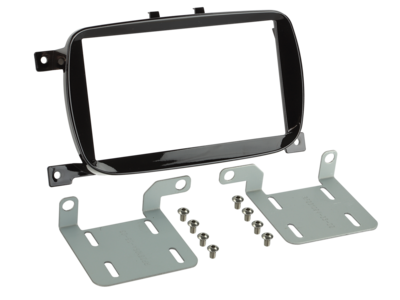 2-DIN Paneel Fiat 500 | 2016> | - Piano Zwart