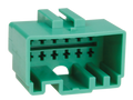 Behuizing groen 12-Pin (Bulk) Volvo