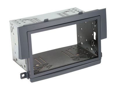 2-DIN Paneel Mitsubishi Colt 2004-2009 - Zwart