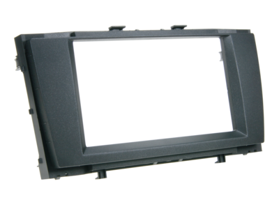 2-DIN Paneel Toyota Avensis (T27) 2009-2015 - Zwart