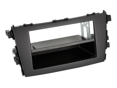2-DIN Paneel met pocket Suzuki Celerio 2014-2019 - Zwart