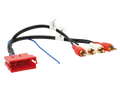 Aktieve Systeem Adapter Mini ISO > Cinch Audi A3/ A4/ A6/ A8/ TT