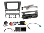 ACV - 9" Kit BMW 3-serie 2005-2013 met rokerspakket, zwart SWC - 2-DIN Kit - artikel 691023-94-3