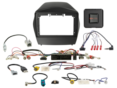 ACV - 2-DIN inbouwkit voor 9-inch radio Hyundai Tucson SWI/AMP/antenne/USB - artikel 691143-94-1-4