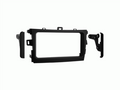 2-DIN radiopaneel Toyota Corolla/Verso(AR2)2009-2018 zwart