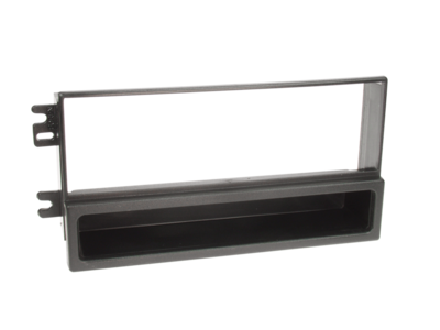 1-DIN Paneel met aflegbakje. Kia Sorento (BL/JC) 2002-2006 - Zwart