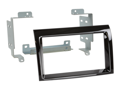2-DIN Paneel Fiat Ducato - Citroën Jumper - Peugeot Boxer - piano Zwart