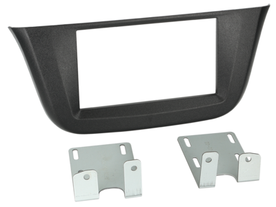 2-DIN Paneel Iveco Daily 2014-2024 - Zwart