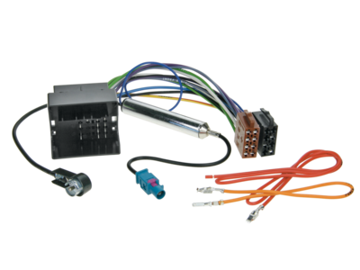 Radio Aansluitkabel ISO diverse modellen Audi-Seat-Skoda-VW-Maserati Phantom...