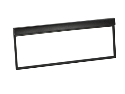 1-DIN Paneel Skoda Fabia (6Y) 1999-2004 - Zwart