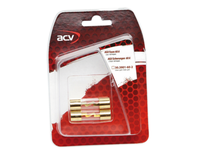 AGU zekering 60 Ampere (gold) 2 pieces