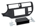 2-DIN Paneel met pocket Kia Rio 2011-2015 - Zwart