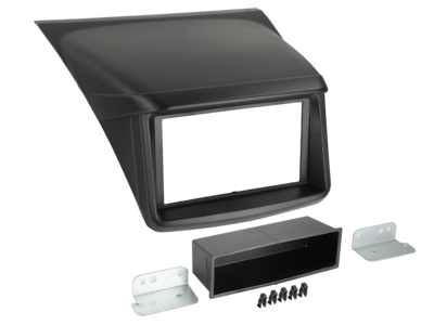 2-DIN Paneel Mitsubishi L200/ Sportero/ Strada - Zwart