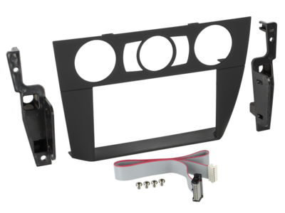 2-DIN Paneel BMW 3-Serie (E90/E91/E92/E93) 2006-2012 - Zwart
