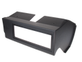 1-DIN Paneel Fiat Panda (141) 1986-2002 - Zwart