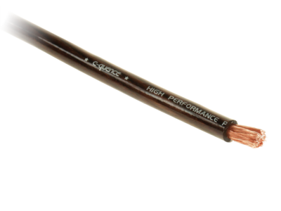 Voedingskabel 10,00 mm² zwart 100 Meter