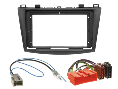 ACV - 2-DIN inbouwkit voor 9-inch radio Mazda 3 antenne - artikel 691170-91-1-1