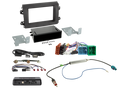 2-DIN-kit met opbergvak voor Citroën/Fiat/Opel 12-pins/32-pins i-adapter