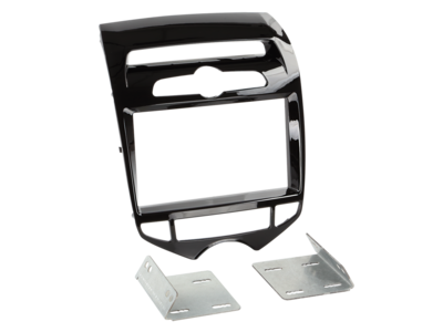 2-DIN Paneel Hyundai ix20 (JC) 2010-2019 - Piano Zwart