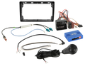 ACV - 9" Kit Citroen/Fiat/Peugeot/Toyota zilver SWI/PDC Pro - 2-DIN Kit - artikel 691040-92-1-4