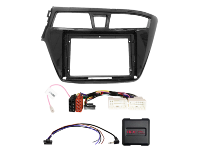 ACV - 2-DIN inbouwkit voor 9-inch radio Hyundai i20 (GB) 2014 - 2018 24Pin/18Pin SWI - artikel 691143-90-1-2