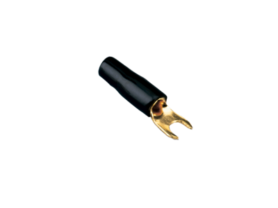 Vork kabelschoen 10 mm² 50 Stuks zwart