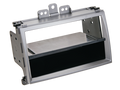 2-DIN Paneel Hyundai i20 met Pocket | 2009-2012 | - Zilver
