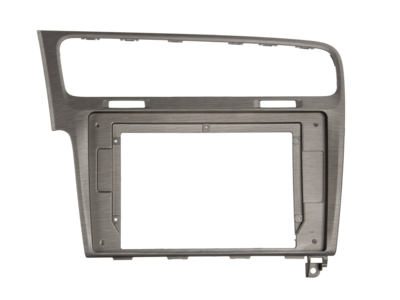 2-Din Paneel 10" met aflegvak VW Golf 2013-2020 Zilver