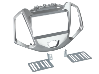 2-DIN Paneel Ford Ecosport 2014-2019 - Zilver