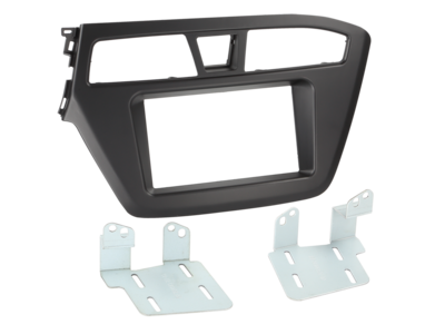 2-DIN Paneel Hyundai I20 2014-2020 - zwart