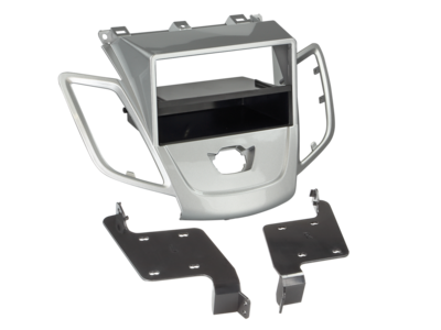 2-DIN Paneel Ford Fiesta 2008-2013 - Zilver