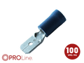 Kabelschoen 4.8x0.5 blauw (100stuks) ACV PROLine