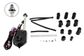 ACV Electrische telescoop antenne AM/FM voor spatscherm - Chroom