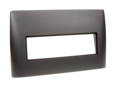1-DIN Paneel Fiat Stilo (192) 2001-2008 - Zwart