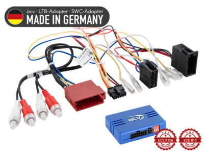 S.W.I. Audi A2/A3/A4/A6/TT ISO/Mini ISO Amp (42sad003)