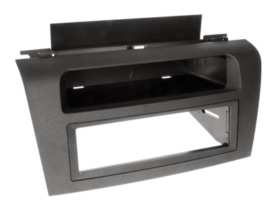 1-DIN Paneel met aflegbakje. Mazda 3 (BK) 2003-2009 - Zwart