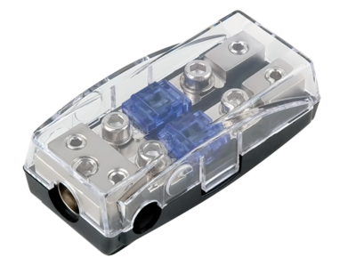 Mini ANL zekeringhouder (zilver ) 1 x 35 mm² + 2 x 20 mm²