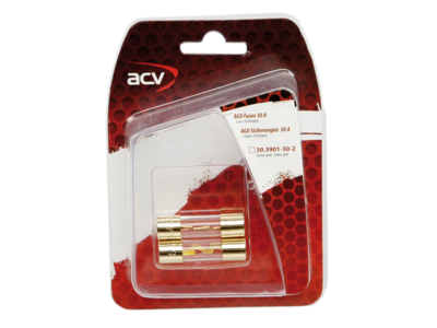 AGU zekering 30 Ampere (gold) 2 stuks